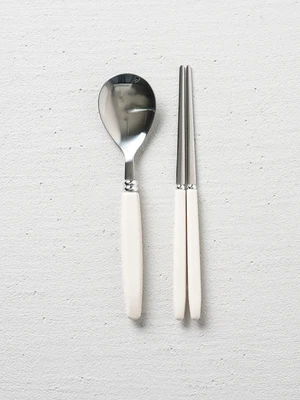 통통 핸들 주니어 수저 세트