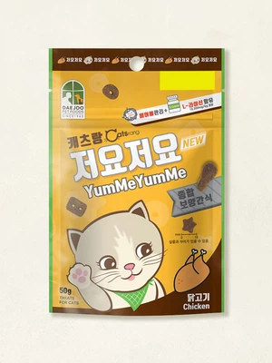[펫] 캐츠랑 저요저요 닭고기 50 g