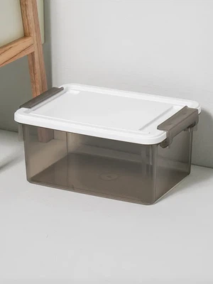리빙 뚜껑 수납함 30 X 22 X 14 cm 중형