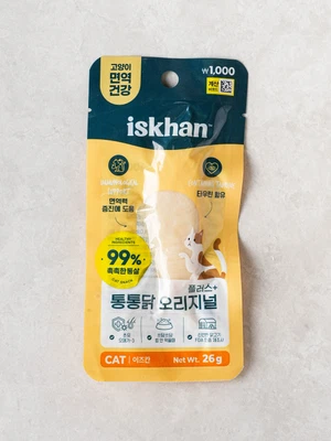 [펫] 이즈칸 캣 오리지널 통통닭 26 g (10g당 385원)