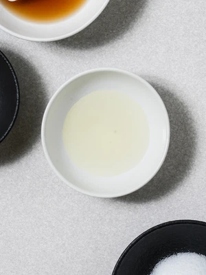 심플 원형 미니 종지 8 cm 화이트