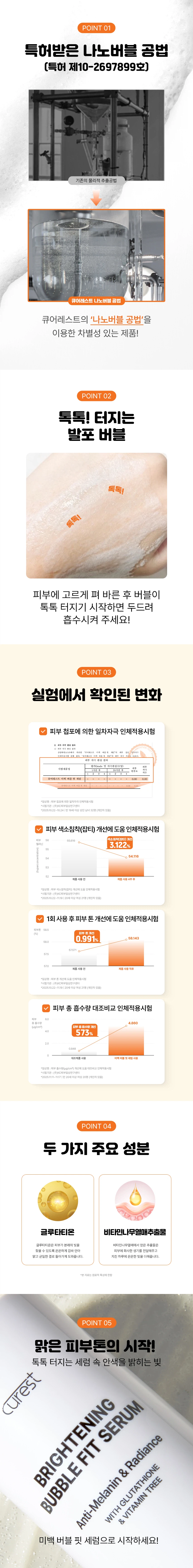 CureRest 美白泡泡贴合精华 30g source detail 2