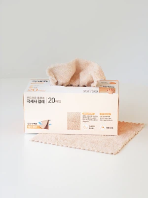 뽑아 쓰는 롱루프 걸레 20매입