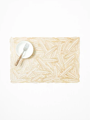 사각 테이블 매트 45 X 30 cm 골드