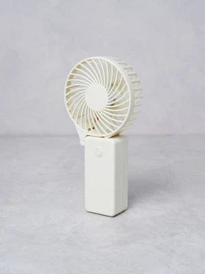 접이식 핸디 선풍기 아이보리