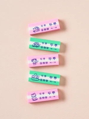 화랑 오리지널 두루두루 지우개 5개입