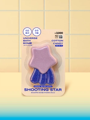 배쓰프로젝트 버터라벨 우주입욕제 슈팅스타 120 g