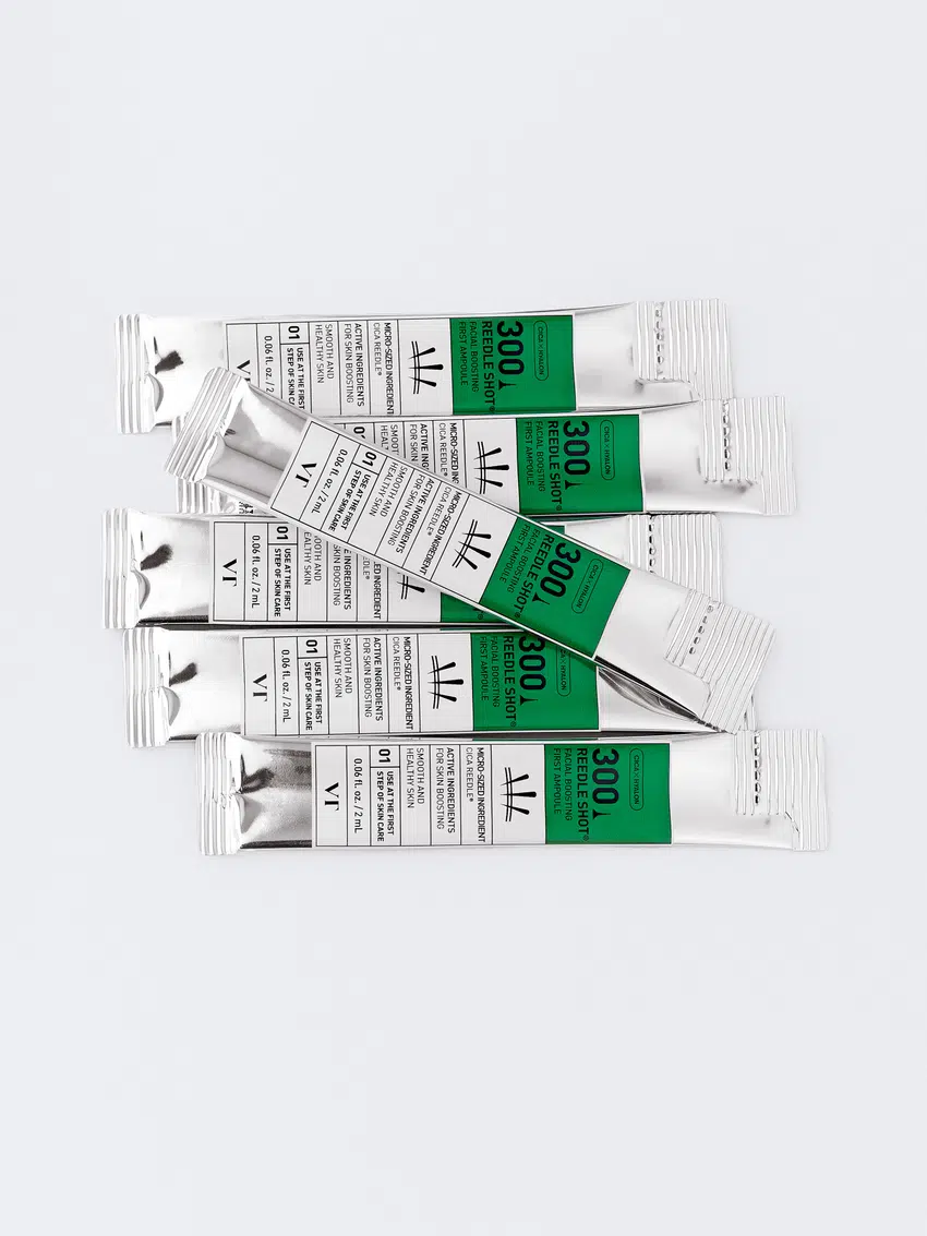 VT Reedle Shot 300 Facial Boosting First Ampoule 2ml x 6