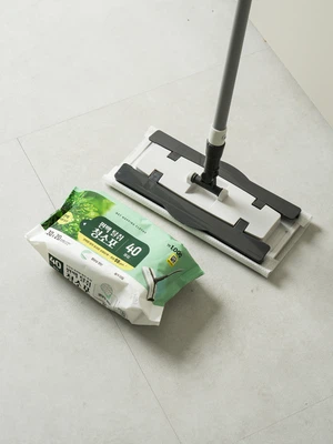 매직브라이트 편백 탈취 청소포 30 X 20 cm 40매입