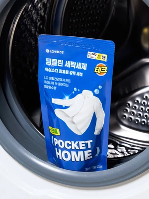 테크 세탁 세제 리필 타입 200 ml 딥클린 (일반/드럼 겸용)