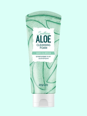 과일나라 생기가득한 알로에수딩 클렌징폼 130 g