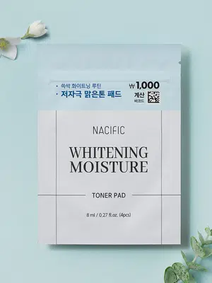 네시픽 화이트닝 모이스처토너패드 4매입