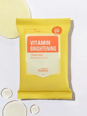 어퓨 더퓨어 비타민 잡티 패드 (57 g/30매)