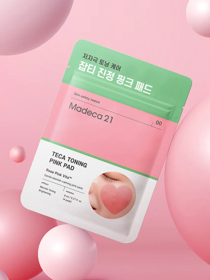 Madeca21 Teca Toning Pink Pads (4-pack)