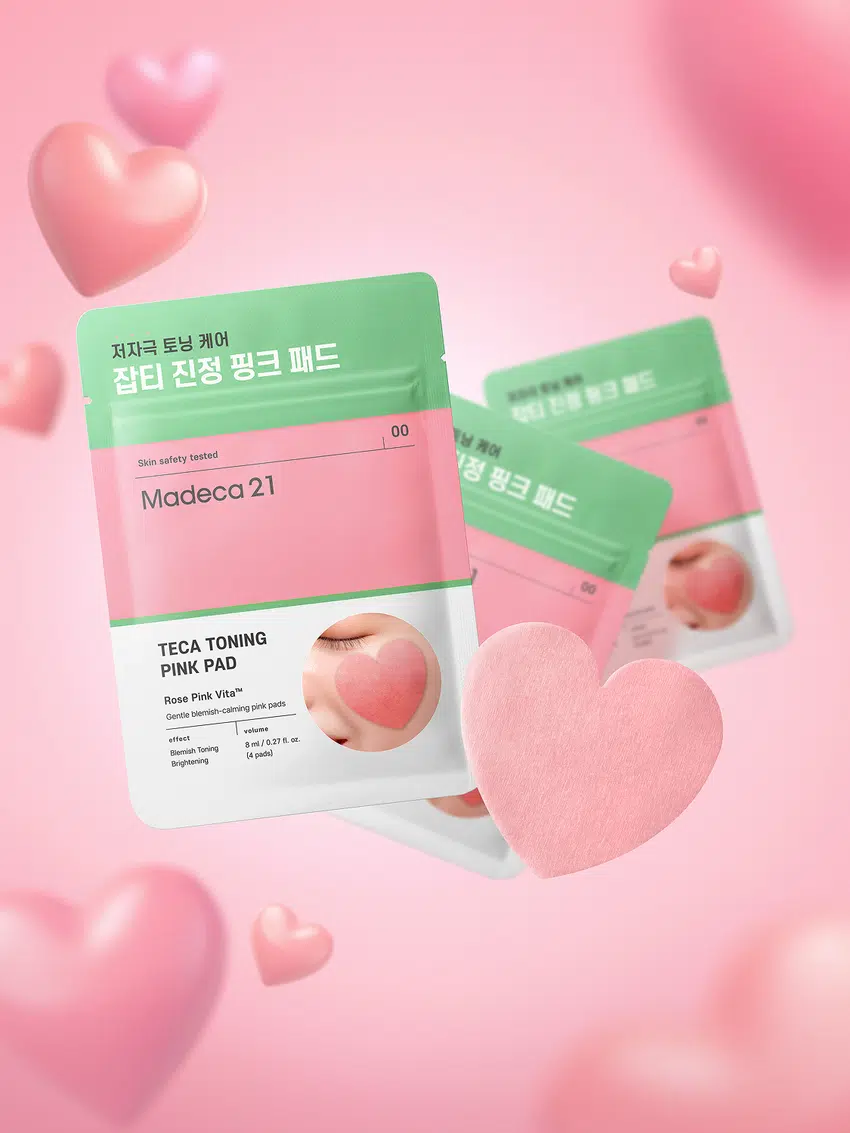 Madeca21 Teca Toning Pink Pads (4-pack)