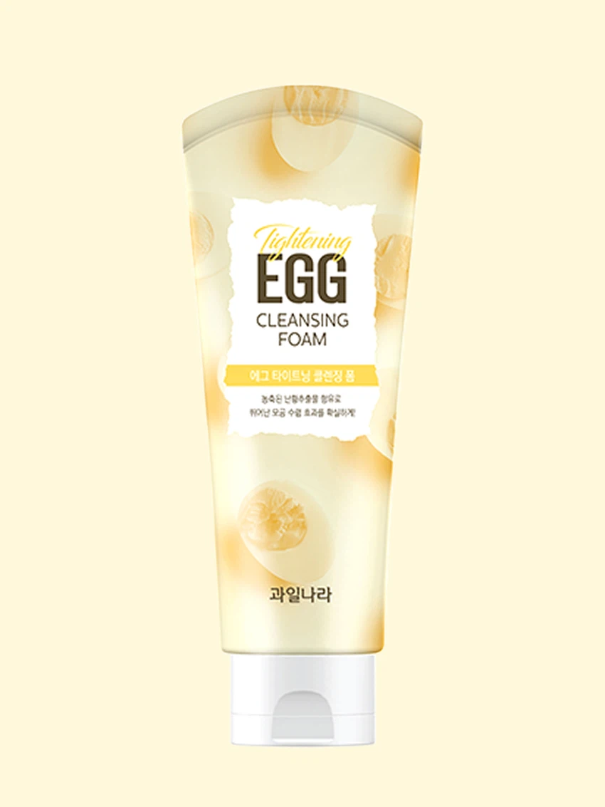 과일나라 생기가득한 에그 타이트닝 클렌징폼 130 g