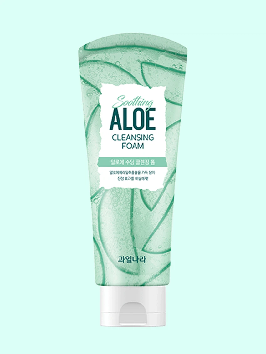 과일나라 생기가득한 알로에수딩 클렌징폼 130 g