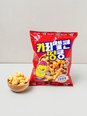 크라운 카라멜 콘 땅콩 125 g