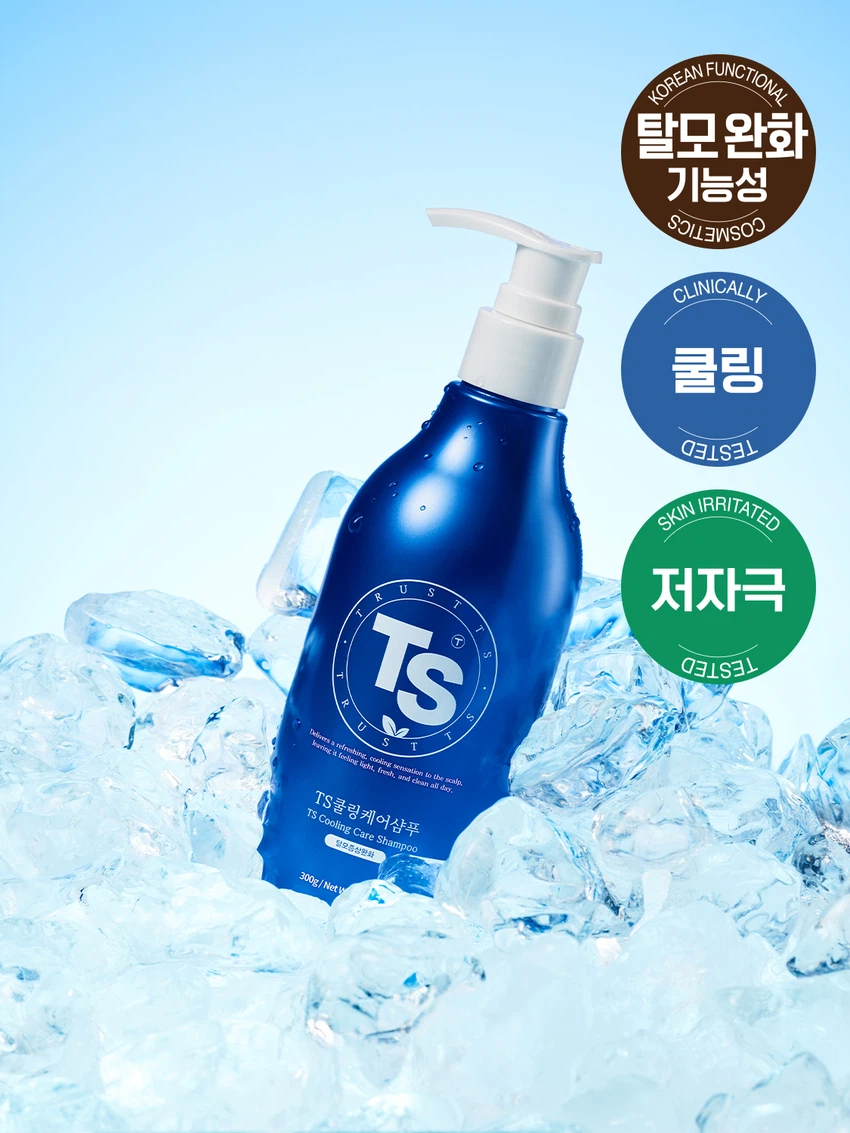 TS 쿨링케어 샴푸 300 g