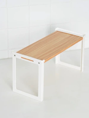 조립식 우드 선반 소형 31 X 14 X 17 cm