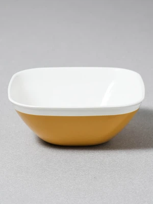 일본제 KOKU 사각 볼 13.5 cm 옐로우