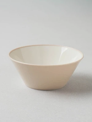 투톤 원형 볼 14.5 cm 베이지