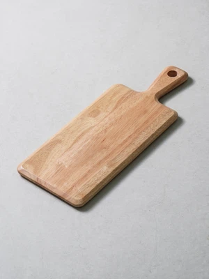 고무나무 서빙 보드 28.5 X 15 cm