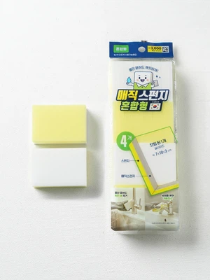 혼합형 매직 스펀지 4개입