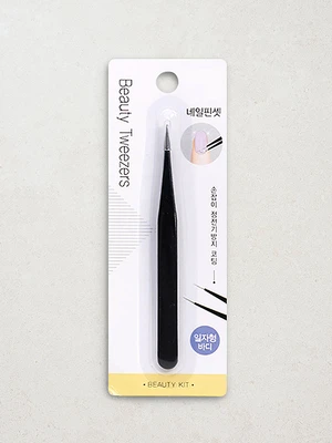 일자형 네일 핀셋