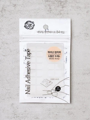 네일 팁 부착용 양면 테이프 84개입