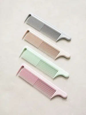 포켓 미니 꼬리빗 4개입