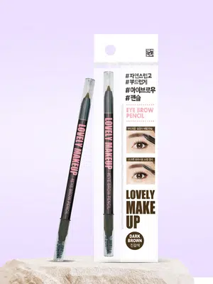 펜슬 브러시 아이브로우 다크브라운