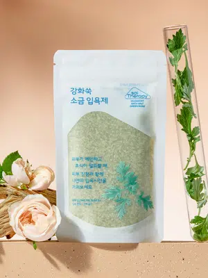 솔테라피 강화쑥 배쓰솔트 그린로즈 100 g