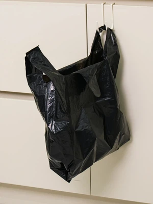 손잡이 비닐봉지 20 L 35매입 블랙