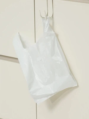 손잡이 비닐봉지 9 L 55매입 화이트