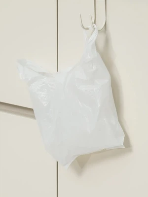손잡이 비닐봉지 7 L 65매입 화이트