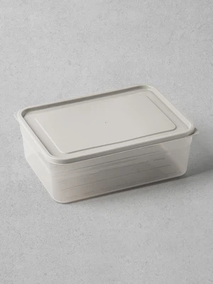 휘어지는 말랑핏 저장 용기 2 L 그레이