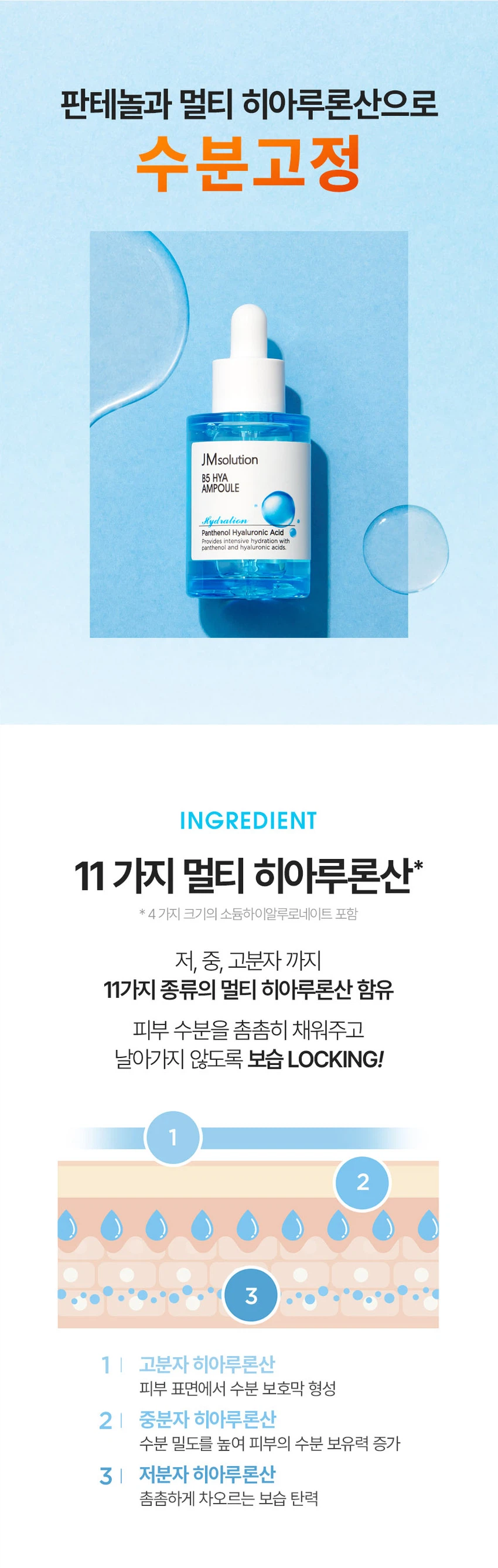 JM Solution B5 玻尿酸 保湿 安瓶 30ml source detail 3