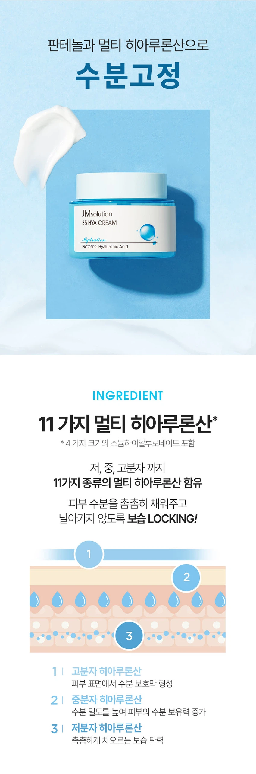 JM Solution B5 玻尿酸 保湿 面霜 60ml source detail 3