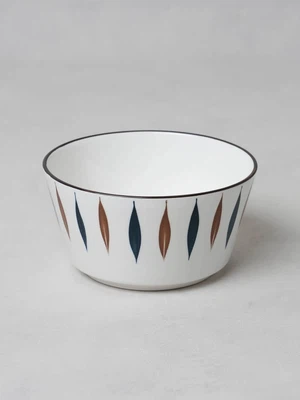 와풍 패턴 포인트 대접 13 cm