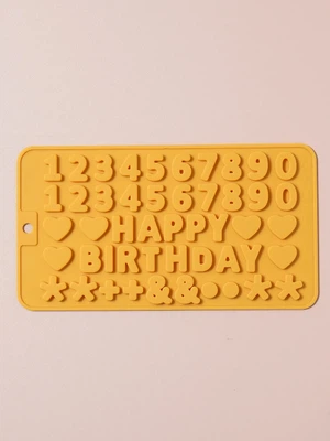 실리콘 베이킹 몰드 생일＆ 숫자