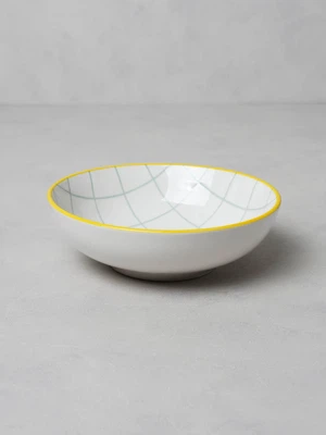 체크 패턴 원형 다용도 볼 17.5 cm