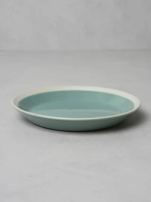 컬러 투톤 접시 17.5 cm 민트