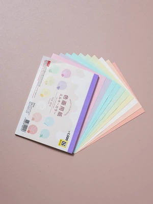 일본제 쿄와 밀키컬러 컬러 도화지 S 40매입