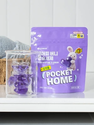 플러피버니 캡슐 세제 7 g X 6개입 화이트머스크 향