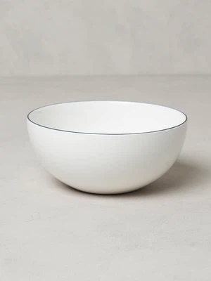 블랙 테두리 라인 대접 13.5 cm