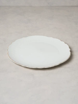 꽃결 금장 접시 26 cm