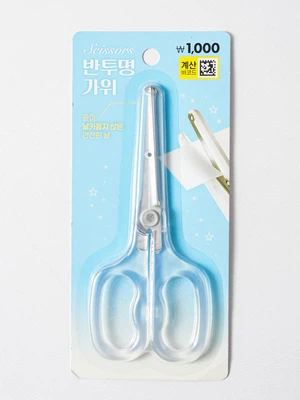 엔젤코어 반투명 가위 7.7 cm