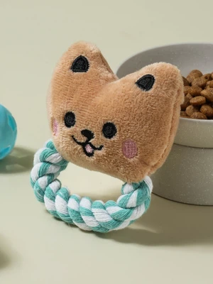 [펫] 동물 인형 치실 토이 곰