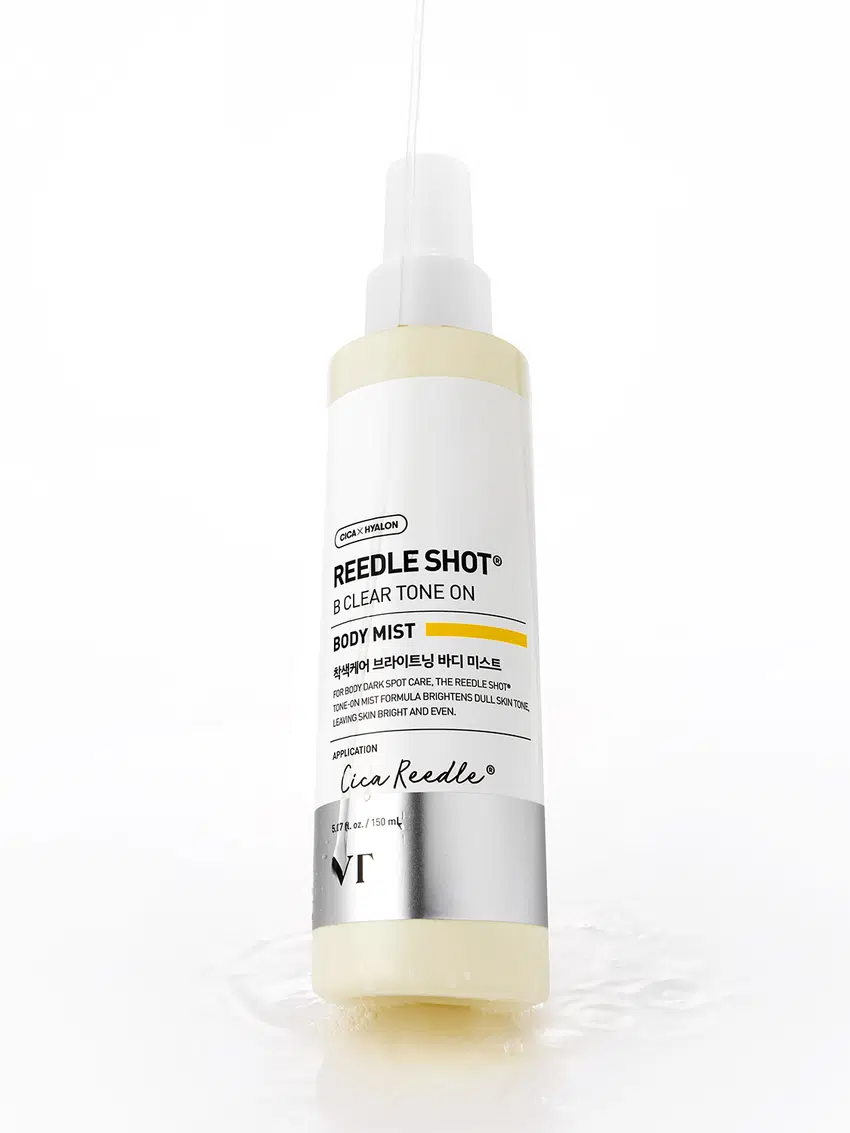VT Reedle Shot Be Clear Tone-on Body Mist 150 ml